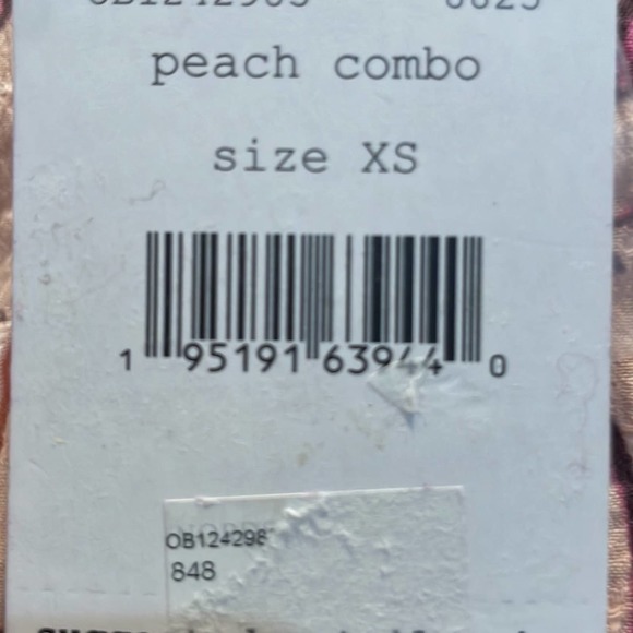 Free People Sunbaked Swing Dress in Peach Combo - Picture 10 of 10